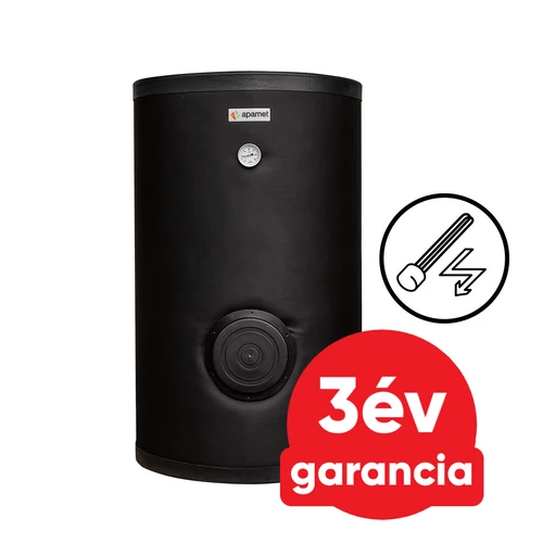 APAMET S2 BOT 300 álló indirekt HMV tartály (300 liter / 2 hőcserélő / 6 kw-os elektromos fűtőbetéttel