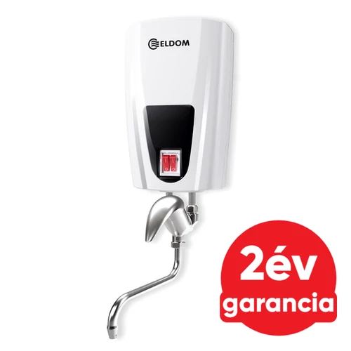 ELDOM E72 konyhai elektromos átfolyós vízmelegítő egykaros csapteleppel (6,5 kW)
