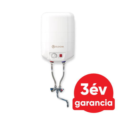 ELDOM 10 literes zománcozott elektromos vízmelegítő (1,5 kW)