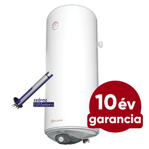 ELDOM Eureka DA-120 csökkentett szervizigényű elektromos vízmelegítő (120 liter / 2 kW / 462 mm Ø)