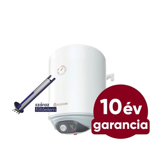 ELDOM Eureka DA-30 csökkentett szervizigényű elektromos vízmelegítő (30 liter / 1,6 kW / 387 mm Ø)