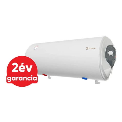 ELDOM Favourite 120 HBR vízszintes elektromos vízmelegítő (3 kW - Ø 462 mm - 120 liter - alsó bekötés)