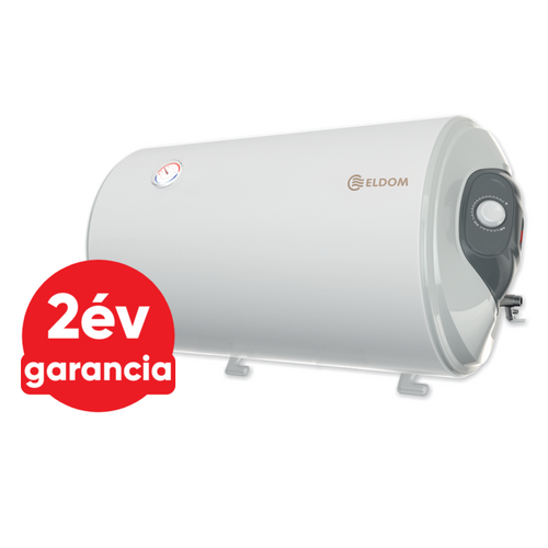ELDOM Favourite 80 HR vízszintes elektromos vízmelegítő (2 kW - Ø 462 mm - 80 liter - jobbos)