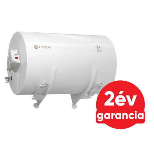 ELDOM Favourite 150 HL vízszintes elektromos vízmelegítő (3 kW - Ø586 mm - 120 liter - balos)
