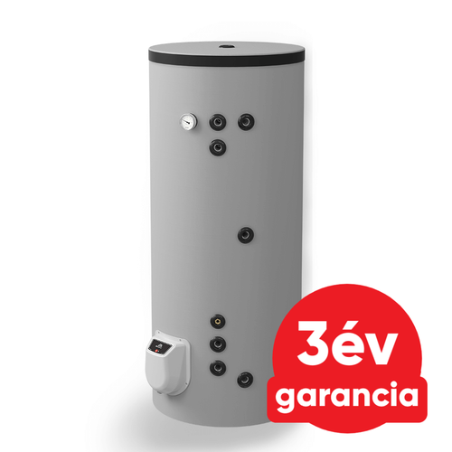 ELDOM Green Line S21300 álló indirekt HMV tartály (300 liter / 2 párhuzamos hőcserélő / fűtőbetét nélkül)