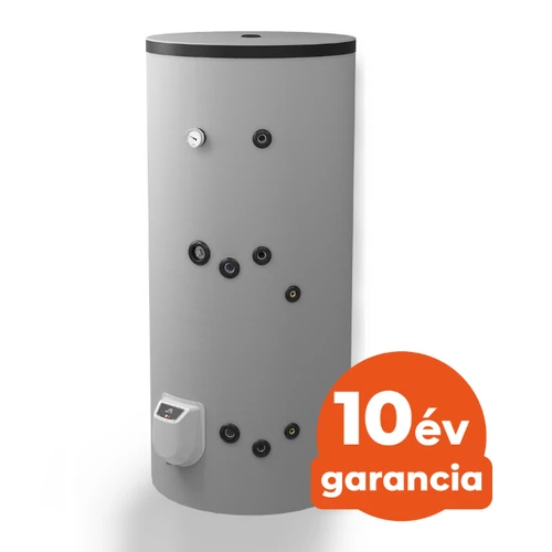 ELDOM Green Line S 500 álló indirekt HMV tartály (500 liter / 1 hőcserélő / 9 kW elektromos fűtőbetét)