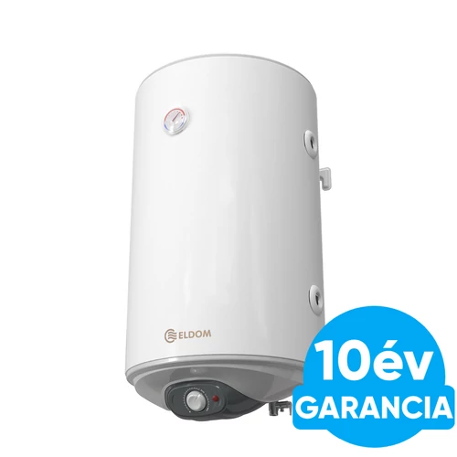 ELDOM Thermo 80 - indirekt használati meleg víz tartály 1 hőcserélővel (jobb oldali / 80 liter / 2 kW / 462 mm Ø)