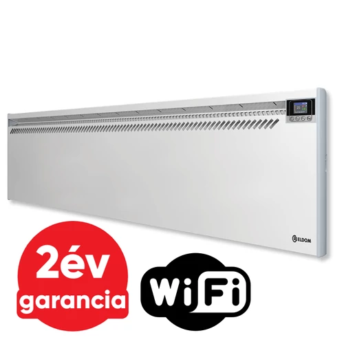 ELDOM RH 30N WiFi elektromos konvektor programozható vezérléssel (2000 Watt - iOS és Android) 