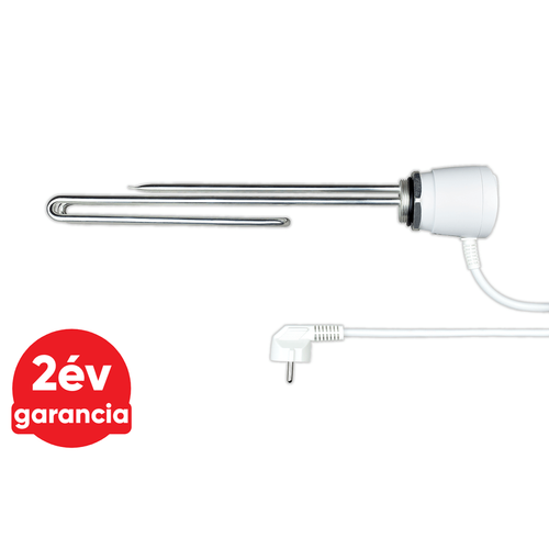 Eliko elektromos fűtőbetét beépített termosztáttal 6/4&quot; (galvanizált - 3 kW)