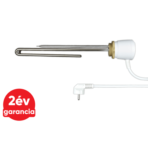 Eliko elektromos fűtőbetét beépített termosztáttal 6/4&quot; (rozsdamentes - 3 kW)