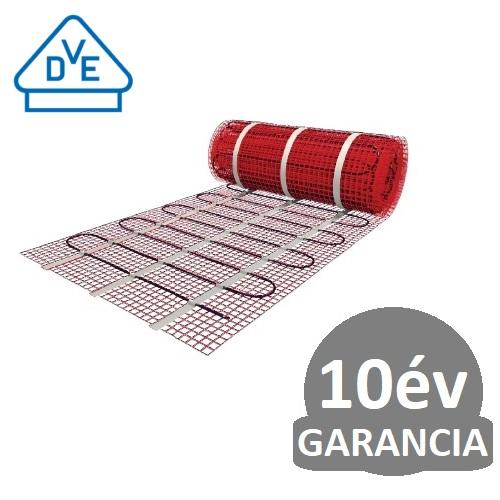 U-HEAT elektromos fűtőszőnyeg 12 m2 = 1800 W padlófűtés