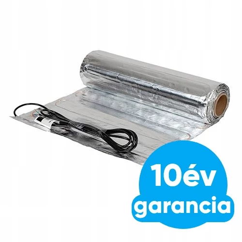 FALCON U-HEAT Alu-Mat elektromos fűtőszőnyeg laminált padlóhoz 1 m2 = 420 Watt (elektromos padlófűtés 140 W/m2)