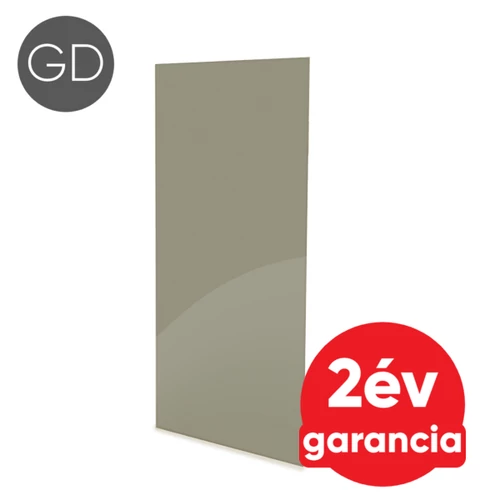 FALCON IPCW Glass Design 600 mennyezeti és fali infrapanel bazalt szürke színű üveg felülettel (600 W)