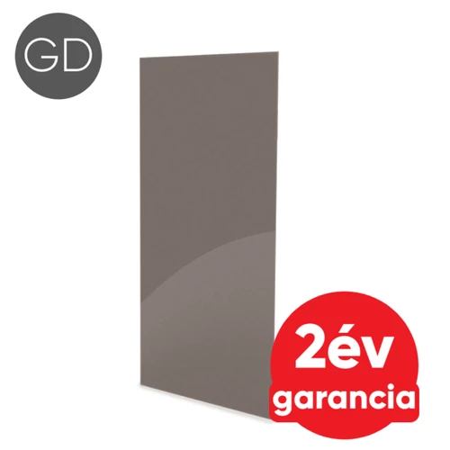 FALCON IPCW Glass Design 600 mennyezeti és fali infrapanel szürke színű üveg felülettel (600 W)