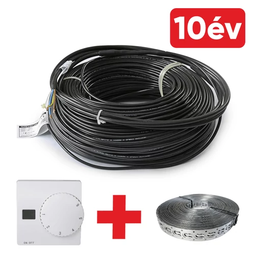 FALCON U-HEAT Cable elektromos fűtőkábel 1200 Watt (18 W/m)
