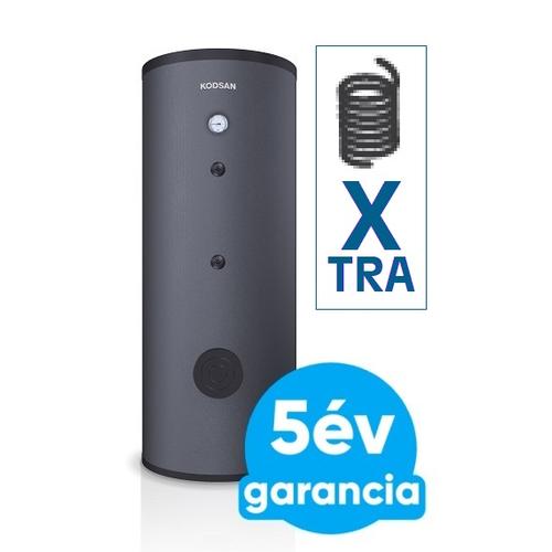 KODSAN KXD 500 indirekt használati meleg víz tartály hőszivattyúhoz, 1 db extra méretű hőcserélővel (500 liter) 
