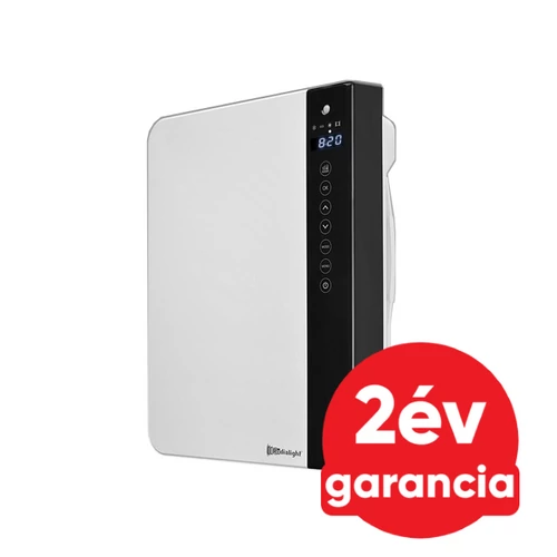 Radialight WINDY falra szerelhető fürdőszobai fűtő ventilátor (1000 / 1800 Watt)