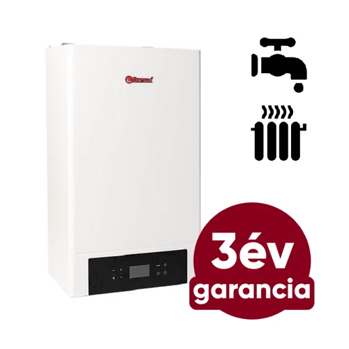 THERMEX E912 - 12 kW-os elektromos kazán fűtéshez és indirekt HMV tartállyal kiegészítve meleg víz előállításhoz