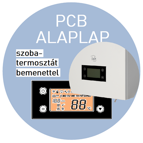 THERMEX TESLA 6-12 PCB alaplap - hagyományos szobatermosztát bemenettel