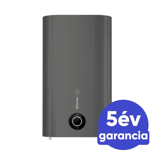 antracit lapos bojler 80 L Smart vezérléssel, 1800 Watt teljesítmény / THERMEX