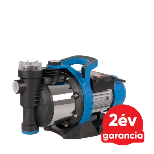Wentorex INOX kerti, öntöző szivattyú 45 m emelési magasság, 1100 Watt teljesítmény