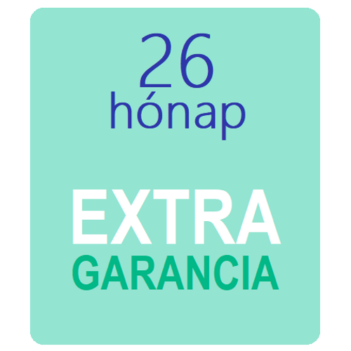 38 hónap extra GARANCIA (El-Cm Basic és Basic szett)