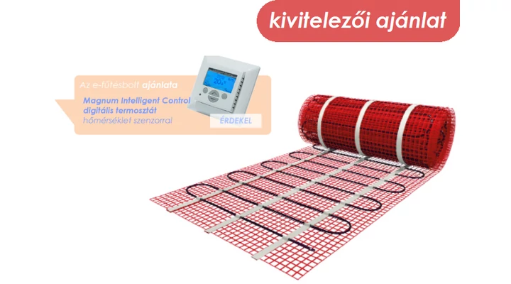 KIVITELEZŐI AJÁNLAT - U-HEAT Project Mat elektromos fűtőszőnyeg
