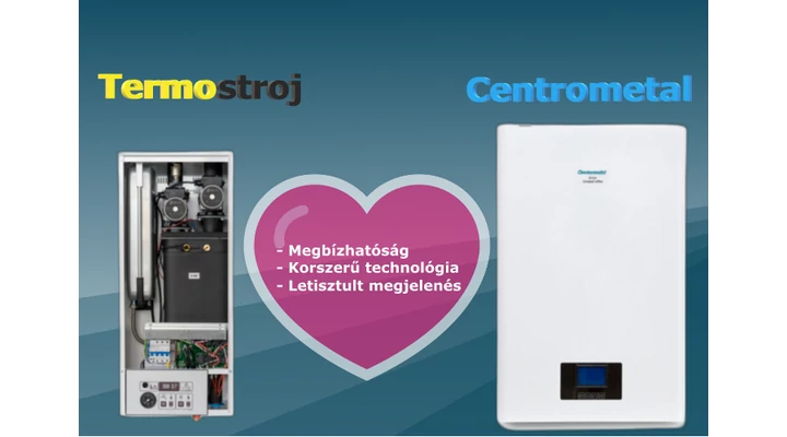 Elektromos kazán fűtéshez és meleg víz készítéshez