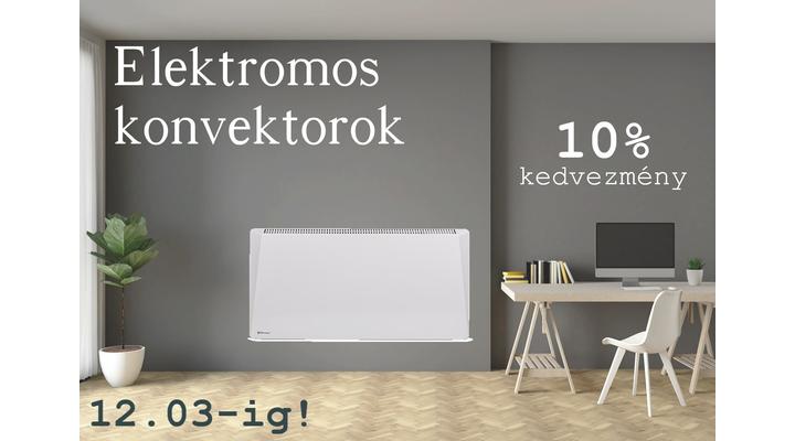 Árkedvezmény az elektromos fűtőpanelekre!