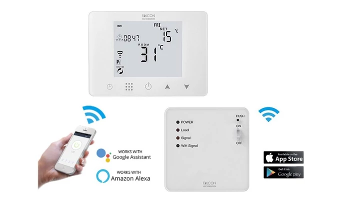 Telepítsen szobatermosztátot vésés nélkül! Rádiófrekvenciás (RF) és WiFi-s vezérlés egyben, egy igazi XXI. századi eszközben.