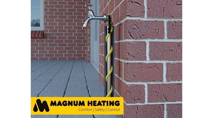 MAGNUM Ideal kerti csap fagymentesítő fűtőkábel: a téli fagyok elleni védelem megoldása