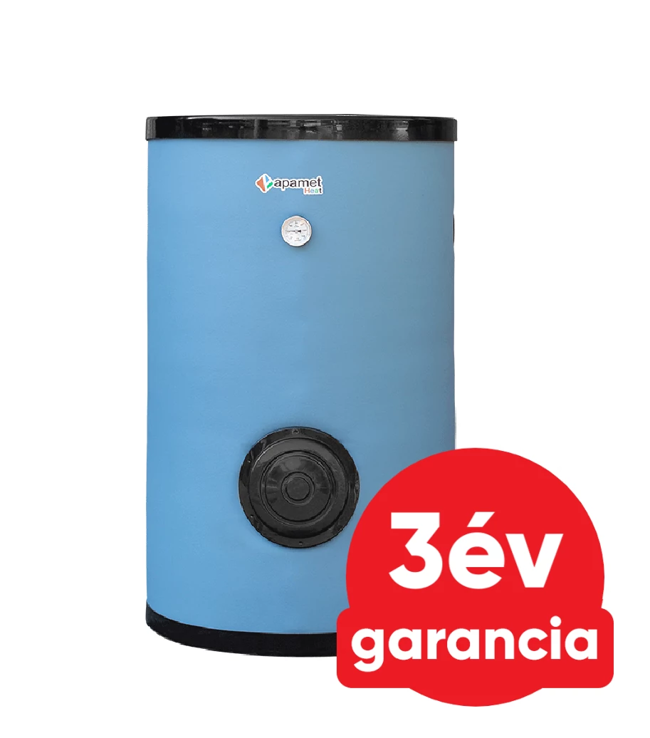 APAMET HP BOT 300 indirekt használati meleg víz tartály hőszivattyúhoz (300 liter) - 1 hőcserélővel