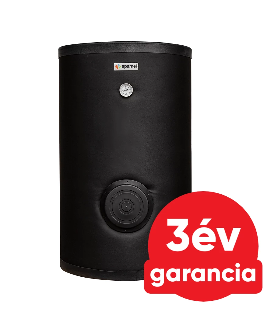 APAMET S2 BOT 300 álló indirekt HMV tartály (300 liter / 2 hőcserélő / fűtőbetét nélkül)