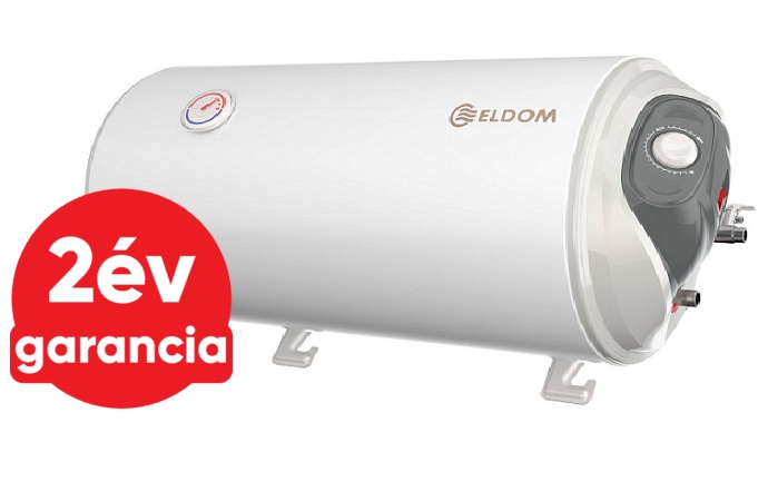 ELDOM Favourite 120 HR vízszintes elektromos vízmelegítő (3 kW - Ø 462 mm - 120 liter - jobbos)