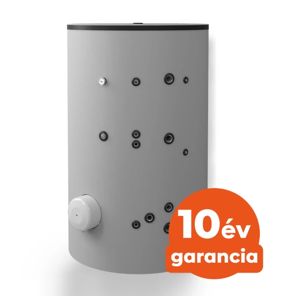 ELDOM Green Line S2 2000 álló indirekt HMV tartály (2000 liter / 2 hőcserélő / 12 kW)