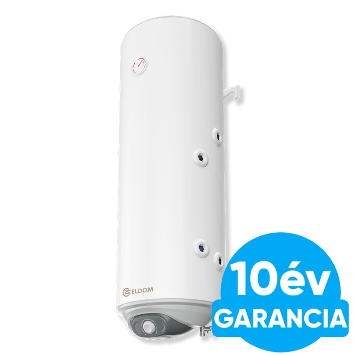 ELDOM Green Line SR80 - fali indirekt használati meleg víz tartály 1 hőcserélővel (jobbos / 80 liter / 2 kW / 387 mm Ø)