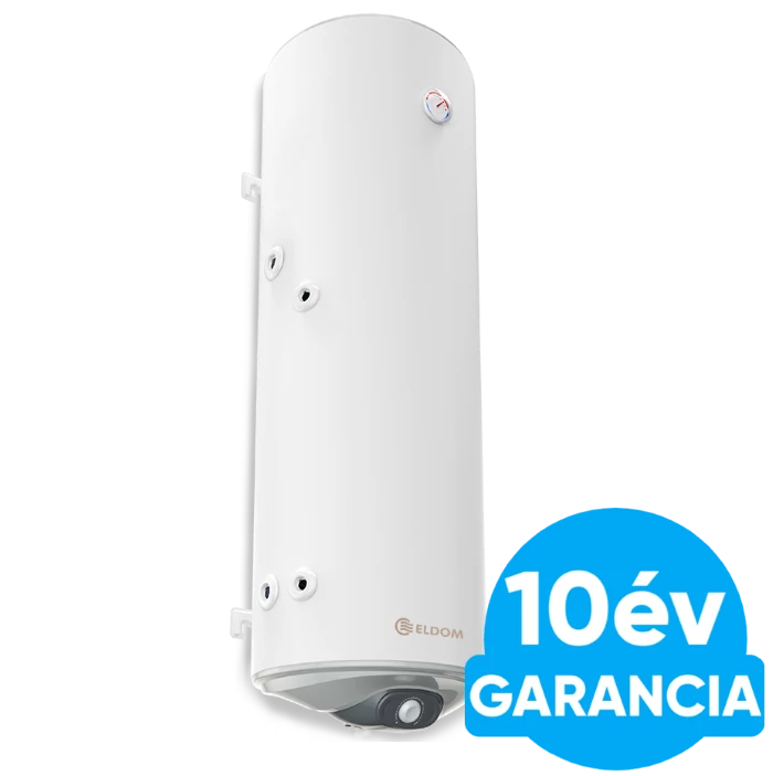 ELDOM Green Line SL150 - fali indirekt használati meleg víz tartály 1 hőcserélővel (balos / 150 liter / 3 kW / 460 mm Ø)