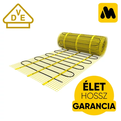 MAGNUM Mat elektromos fűtőszőnyeg 1 m2 = 150 W elektromos padlófűtés