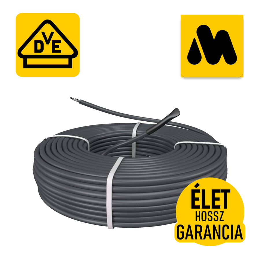 MAGNUM Cable fűtőkábel 400 W  =  40 m (10 W/m)