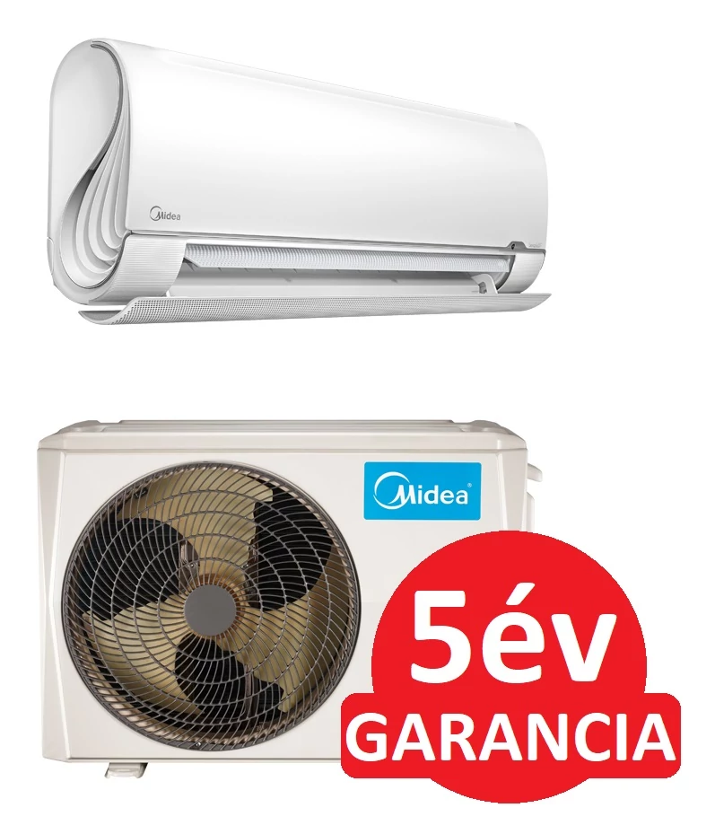 Midea BreezeleSS oldalfali split MSFAAU-12HRFN8 (3,5kW)