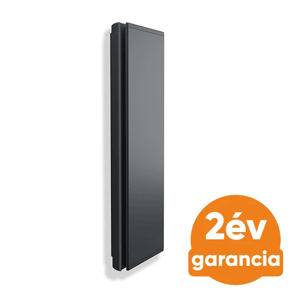 Radialight ICON 20 elektromos radiátor antracit szürke színben, programozható vezérléssel (2000 Watt)