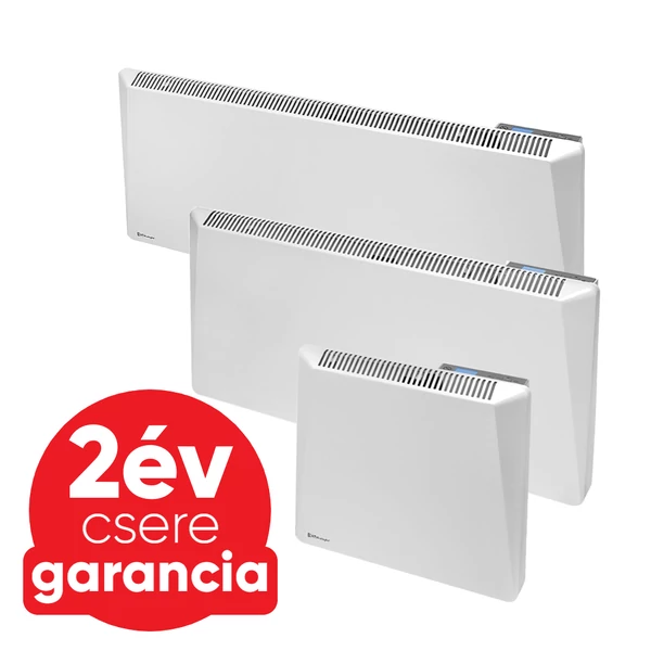 KEDVEZMÉNYES CSOMAG AJÁNLAT - 3 db Radialight SIRIO elektromos konvektor - összesen 3 kW teljesítményben