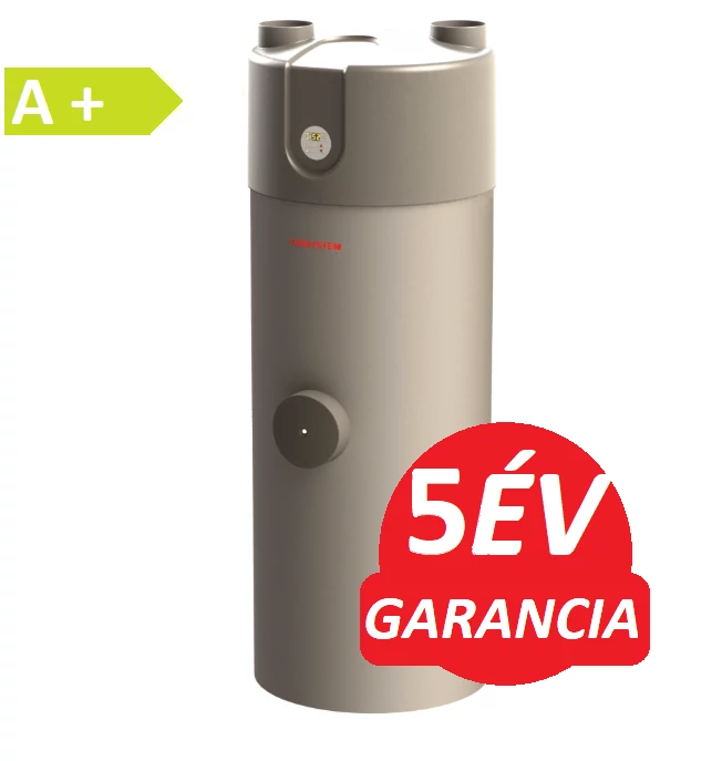 Sunsystem TDA S 200 literes hőszivattyús meleg víz tartály 1 hőcserélővel (A+)