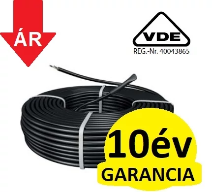 U-HEAT fűtőkábel 500 W  =  29,4 m