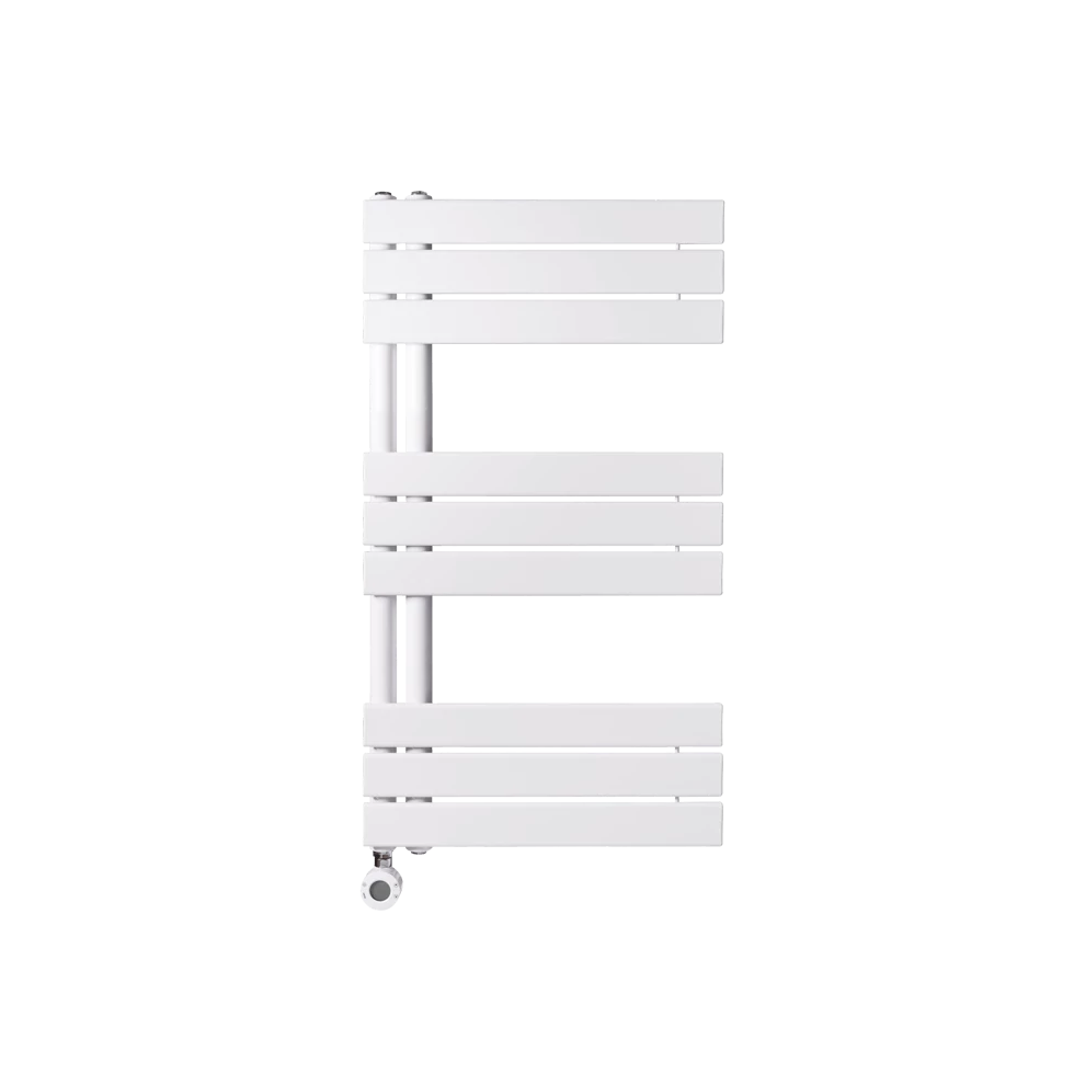 WENTOREX Asymmetric Electric 400 Watt elektromos törölközőszárító radiátor (fehér - 500 mm)