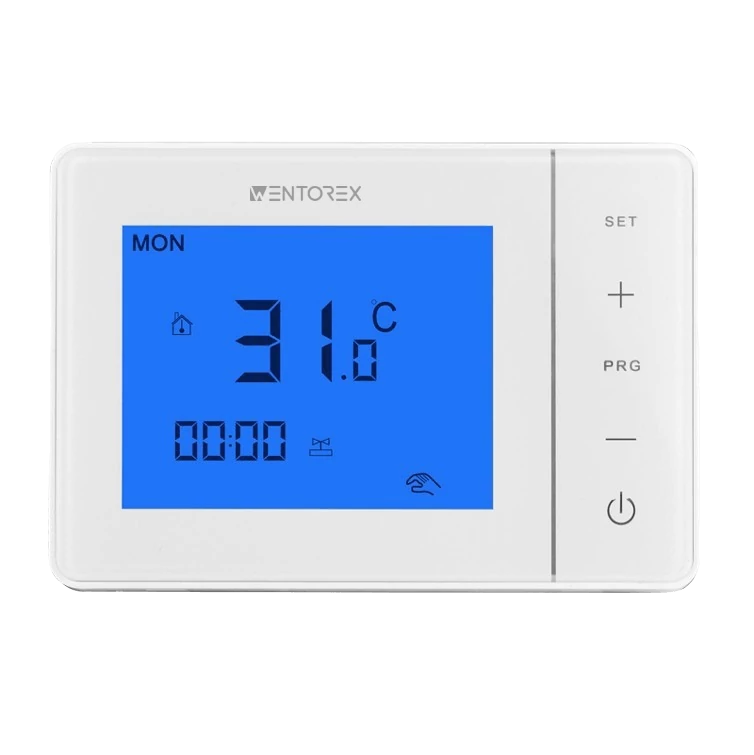 WENTOREX Control CW-1 digitális szobatermosztát központi fűtéshez (3A)