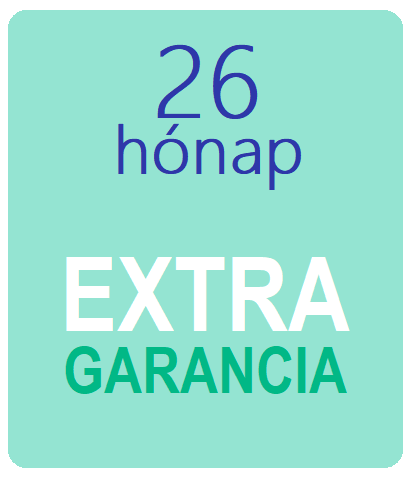 26 hónap extra GARANCIA (Centrometal El-Cm Basic 6-30 kW és Basic szett)